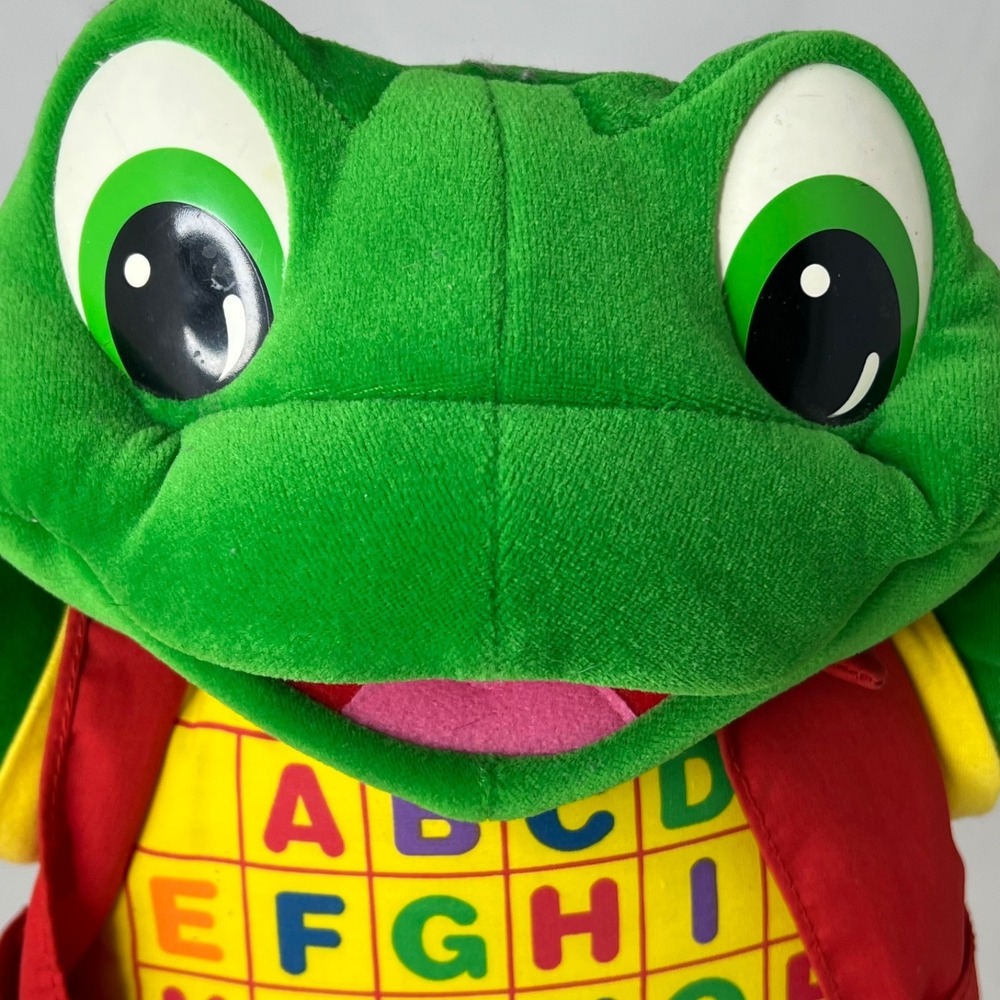 LeapFrog Read And Sing Interactive Plush Frog Learning Toy 2000 Vintage Tested - Picture 3 of 8